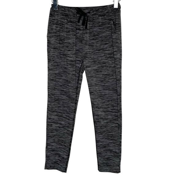 Lululemon S On The Fly Pant Drawstring Wee Are From Space Black Slate Lounge - Picture 2 of 9